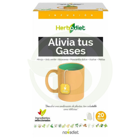 Herbodiet Allevia i Tuoi Gas 20 Filtri Nova Diet