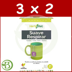 Confezione 3x2 Herbodiet Gentle Breathe 20 filtri Nova Diet