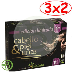 Confezione 3x2 Capelli, Pelle e Unghie 60 Capsule (Edizione Limitata) Pinisan