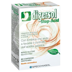 Digersol Stop Acid 20 Compresse Specciasol
