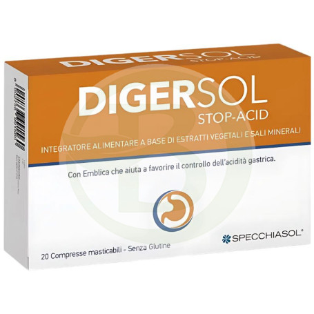 Digersol Stop Acid 20 Compresse Specciasol
