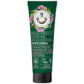 Maschera per capelli anticaduta naturale verde Agafia 200 ml Agafja