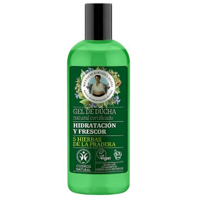 Gel doccia idratante naturale verde Agafia 260 ml Agafja