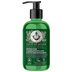 Protezione naturale del sapone per le mani verde Agafia 300 ml Agafja