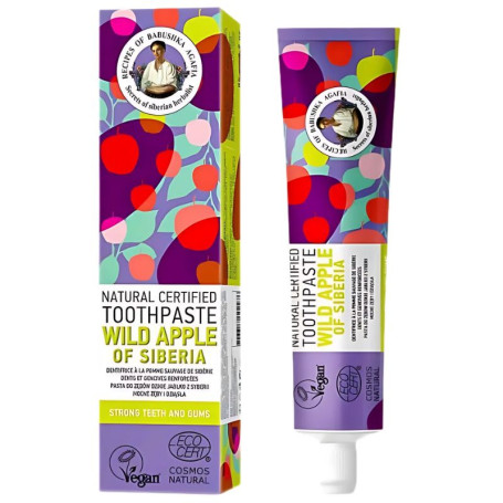 Rba Natural Dentifricio Rinforzante Mela 85G Agafja