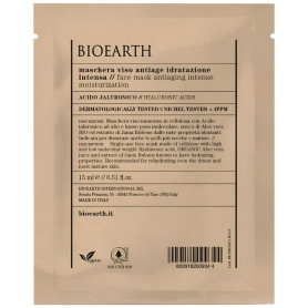 Maschera viso idratante antietà Bioearth