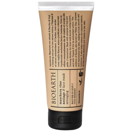 Maschera viso antietà alle bacche di Goji 100Ml Bioearth