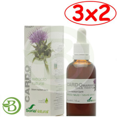 Confezione 3x2 Estratto Di Cardo Mariano Del XXI Secolo 50Ml. Soria Naturale