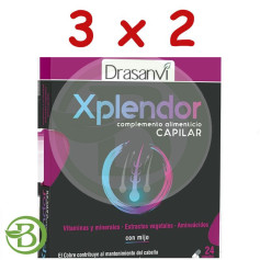 Confezione 3x2 Xplendor Capelli 24 Capsule Drasanvi