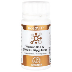 Holovit Vitamina D3 2.000Ui + K2 60Μg 50 Perle Equisalud