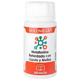 Holomega Melatonina Ritardata Luppolo e Melissa 50 Capsule Equisalud