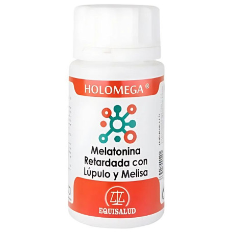 Holomega Melatonina Ritardata Luppolo e Melissa 50 Capsule Equisalud