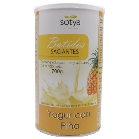 Saziante frullato in polvere al gusto di yogurt con ananas 700G Sotya