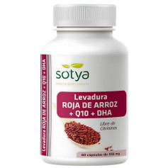 Riso Rosso Lievitato + Q10 + Dha 550Mg 60 Capsule Sotya