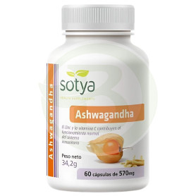 Ashwagandha 570Mg 60 Capsule Vegetali Sotya