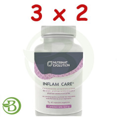 Confezione 3x2 Inflam Care 60 Capsule Vegetali Nutrinat Evolution