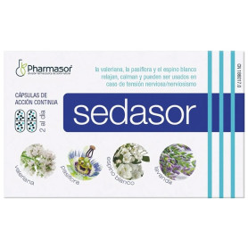 Sedativo ad azione continua 30 capsule Soria Natural
