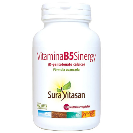 Sinergia di vitamina B5 180 capsule Sura Vitasan