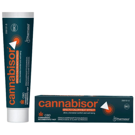 Unguento effetto calore Cannabisor 60Ml Soria Natural