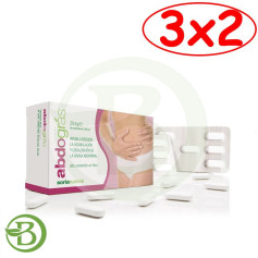 Pack 3x2 Abdográs 28 Compresse Soria Natural