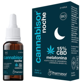 Cannabisor Night Melatonina 15% Cbd Olio 10Ml Soria Natural