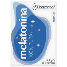 Melatonina pura al 100% 90 compresse Soria Natural