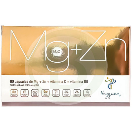 Magnesio + Zinco + Vit C + B6 90 Capsule Veggunn