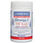 Omega 3 per Bambini con Dha 100Mg/Epa 14Mg 60 Capsule Lamberts