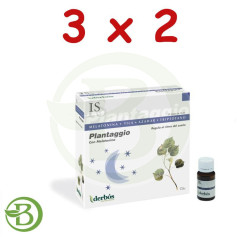 Confezione 3x2 Plantaggio IS 20 Fiale Derbos