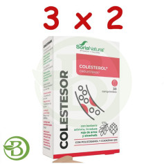 Confezione 3x2 Cholestesor 30 compresse Soria Natural