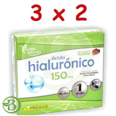 Pack 3x2 Acido Ialuronico 30 Capsule Pinisan