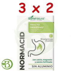 Pack 3x2 Normacid Citrus 32 Compresse Soria Natural