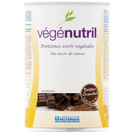 Vegenutril Chocolate (proteine di piselli) 300G Nutergia