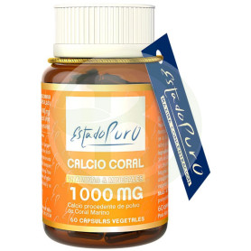 Calcio Coral 1.000Mg. 60 Cápsulas Estado Puro
