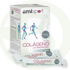 Collagene con Magnesio + Vitamina C 20 Sticks AML Sport Ana Mª La