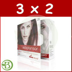 Pack 3x2 Astaxansor 30 Perle Soria Natural