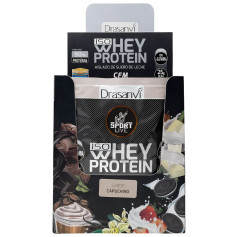 Proteine del siero del latte isolate monodose Cappuccino 30G Drasanvi Sport Live