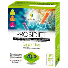 Probidiet Digestivo 30 Capsule Nova Diet