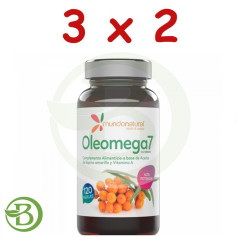 Confezione 3x2 Oleomega 7 90 Capsule Natural World