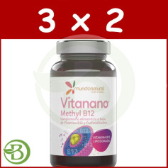 Confezione 3x2 Vitanano Metil B12 30 Capsule Natural World