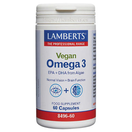 Omega 3 Vegano 60 Capsule Lamberts