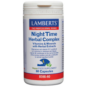 Complesso di erbe notturne 60 capsule Lamberts