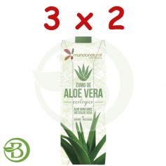 Confezione 3x2 Succo di Aloe Vera Biologico 1Lt Mundo Natural