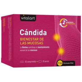 Vitalart Candida 30 compresse + 30 perle Vitalart