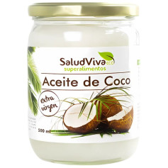 Olio di cocco biologico 500ml Salud Viva