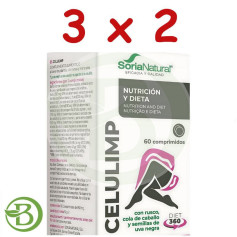 Confezione 3x2 Celulimp 60 compresse Soria Natural