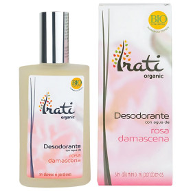 Deodorante biologico alla rosa damascena Irati 100ml Equisalud