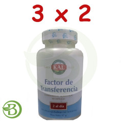 Confezione 3x2 Capsule Transfer Factor 60 KAL