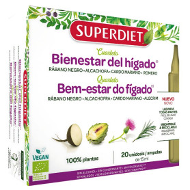 Quartetto per il benessere del fegato (Digest) Bio 20 Fiale Superdiet