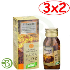 Confezione 3x2 Sanaflor Compresse 2 Erbacalm 30Gr. Santiveri